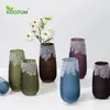 Vases nordic ins Simple Grosted Vase Creative Snowflake Side Salle Room Ornement Flower Arrangement Flower