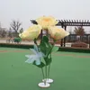 Dekorative Blumen hochwertige PE -Rose -Simulation Frühlingsdekoration Hochzeitsfeier Accessoires Power -Hintergrund künstlich