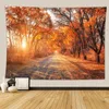 Tapisses aggravées belles paysages naturels mur tapisserie suspendue 3D imprimé décor de chambre murale pelle serviette de serviette de serviette de serviette mat tap125