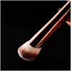 Makeup Brushes Hourglass Ambient Soft Glow Foundation Brush - Slanted Hair Liquid Cream Contour Cosmetics Beauty Tools Drop Delivery H Otlrq