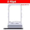 Pour Samsung Galaxy Z Flip4 F721 SIM TRAY SIM CART TRAY FLIP 4 SIM CARD STRAPPLACE SMATRALLOPE PIÈCES