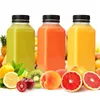 24pcs 16oz Empty Reusable Plastic Juice Bottles Clear Bulk Drink Containers Black Tamper Evident Lids for Juicing Smoothie Drink