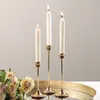 Kerzenhalter 3PCS/Set Creative Wachs Dinner Requisiten Stand Vintage Metall Candlestick Home Decor Retro Tischdekoration