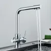 Кухонный фильтрованный смеситель Balck Brass Purifier Faucet Dual Sprayer Prying Water Black с точечным сосудом для раковины Tap Torneira