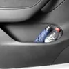 4pcs Araba Kapı Yan Depolama Kapısı Yuvası Mat Tut kolu Tesla Model 3 Model y İç Aksesuarları için Anti-Dirty Pad.