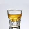 Wine Glasses 145ml Coffee Cups Octagonal Bottom Mountain View Thick Glass Thermal Insulation Design Water Dispenser Beer