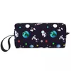 Bolsas de cosméticos Space Rocket Galaxy Planet Bacha