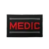 Medical Medical Emergency Broided Reflective Fabric Magic Patch EMT Rescue Logo Patch Hook and Ring Military Patches