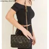 Shoulder Bag Factory High Quality Wholesale 75% Discount Foreign Trade Europe and America Fashion Solid Color Chain Bag Crossbody Womens Rural Style