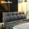 OTAUTAU King Size Wedge Triangle Bed Cushion with Filler Backrest Headboard Long Body Pillow ZT6HGR1C 240401