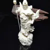 Kunsthandwerk Elfenbein Obst Carvin Uan auf Statue uan yu erye fiure office home decor buddha ornament handwerk