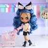 Icy DBS Blyth Doll 16 Joint 30cm Black Skin Matte Fashion Fashion Play Set Doll Bjd Toy Gift 240409