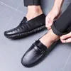 Scarpe casual esterni comodi guidare mocassini in pelle autentica