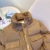 Winter Down Cotton Padded Jacket Womens Short Korean Tjock bomullsladdad jacka Casual bomullsskadad jacka Löst kappa 240326