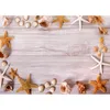 Shengyongbao Board Board Starfish Shell conch Photography Fond Baby Shower Photo Backdrop Studio Studio CarT-01