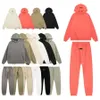 Teknisk fleece -spårdräkt Kvinnor Sweatshirt Streetwear 1977 Hoodies Men Tracksuit Mens Set Sweatpants Cotton Letter Långärm Mens Tracksuit Designer Mens Pants XL