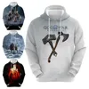 God of War Ragnarok Bluza z kapturem Kratos Atreus mężczyzn Bluza Kobiety HARAJUKU PULLOVERS Casual Hot Sale Anime White 3D Hoodies Ubrania