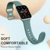 8 bandas de embalagem para banda de relógio Apple 38mm 40mm 41mm 42mm 44mm 45mm 49mm Ultra Series8 7 6 5 /se Mulheres homens, pulseiras esportivas