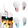 Mini Selfie Fill Lamp LED Flash Phone Lens Light USB Rechargeable Clip Mobile Phone Fill Lamp Women Selfie Photography Lights