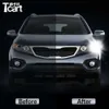 for Kia Sorento (XM) 2010 2011 2012 2013 2014 2015 2PCS Led Drl Daytime Running Light Turn Signal 2IN1 Accesorios Coche