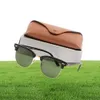 Vendre de nouveaux verres de soleil maître-lunettes de soleil Hinge Sunglasses planter des lunettes de soleil noires Club Mens Lunettes de soleil verres pour femmes avec étuis marron9236063