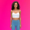 110 yshaped Back Yoga Vest met Chest Pad Fitness Outfit voelt Butterysoft Sports beha verwijderbare bekers ondergoed Solid Color Sex4292406
