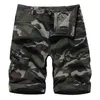 Shorts masculinos de camuflagem ao ar livre calças de ferramentas masculinas Modelo Moda Moda Casual Buckle Buckle Summer Zipper