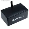 TIE CLIPS HAWSON HAWSON TIE CLIP PIN Skinny Matte Casp Tie Bar para homens com Boa Box Y240411