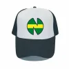 Капитан Tsubasa Nankatsu Logo Logo Logo Baseball Cap Cosplay Hats Trucker Caps Unisex Mesh Hat Summer Cap Outdoor Snapback Hat Mz118