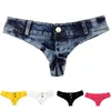 Women Low Rise Mini Denim Booty Shorts Hot Pants Jeans Bikini Thong Beach Shorts Night Club Bar Party Dance Performance Clothing