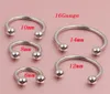 Nose pin N07 100pcs Stainless Steel Body Piercing Jewelry Nose Ring Jewelry Plastic Nose Rings Piercings N192124185