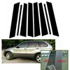 Glossy Piano Black Car Pillar Posts Door Window Trim Covers Decal Stickers Fit for BMW X5 E70 E53 F15 X5M F85 G05 G18 IX5