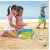 Fällbar stor strandväska barn sand bort skyddande mesh väska barn leksaker förvaring väskor simning handdukar kvinnor kosmetisk makeup väska