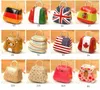 Geschenkwikkeling Groothandel 200 %/Lot National Flag Mini Handtas Tag Tin Box Case Wedding Candy door DHL