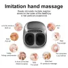 Electric Foot Massager Heating Therapy Shiatsu Deep Kneading Roller Air Bag Massage Machine Relief Chronic Pain Muscle Tension