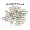 10pcs de alta qualidade SRIES MR52ZZ MR63ZZ MR85ZZ MR95ZZ MR128ZZ MR137ZZ ROLAMENTO METAL SHIELDED Ball