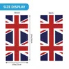 Szaliki Union Jack Flaga brytyjskiego bandana szyi drukowana Baliaclavas Wrap Scalf ciepło rowerowe wędrówki unisex umywalne dorosłe