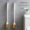 Nettoyage des broussailles aux toilettes sans angle mort salle de bain wc pinceau toilettes suspendues murs squattes nettoyage de toilette