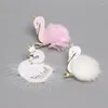 Accessori per capelli ragazze Swan Grips Clip peli