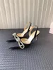 Dress Shoes 2024 Summer Diamond Paired With Bow Decoration Pointed Satin Sexy Thin Heel Women's High Sandals