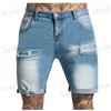 Męskie spodenki 2024 Wiosna/lato męskie spodenki dżinsowe męskie odzież plażowa dżinsy dżinsowe bawełniane szorty