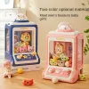 DIY Automatic Doll Machine Kids Coin Roy Game Game Mini Claw Catch Toy Crane Machines Music Doll для рождественских подарков