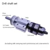 DIY Woodworking Cutting Grinding Spindle Trimming Belt JTO B10 B13 B16 Drill Chuck Set Small Lathe Accessories for Table Saw