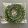 Decorative Flowers Artificial Wreath For Spring Reusable Floral Weatherproof Green Garlands Home Decor Products Entrance