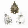 Charms 10pcs 45 31,8 mm Antique Srebrny Brązowy Kolor Korony Korony