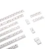 Accessoires ymdk profil de cerise de cerise de colorant de style minimaliste sous-japonais pbt blancs blancs pour ANSI ISO 104 TKL 60% 96 84 MX Switchs Clavier