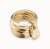 Rings Cluster Version Uno de 50 Fashion Plated Giallo Gold Gold Ring Gioielli Nicchia Gioielli di nicchia 2209229901418