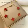 Elegant Mother-of-pearl Bracelets for Women and Men High Quality Gold Plated Classic Fashion Charm Bracelet Four-leaf Clover Designer Jewelry 682