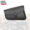 Motorcykel Swingarm Bag Side Saddelväska för Sportster för Rebel 300 500 Swing Arm Påsar PU Vattentät motorcykel Dagsresa Verktygsväska