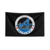 Alpine Racing Flag Polyester Digitaldruck F1 Car Club Team Banner